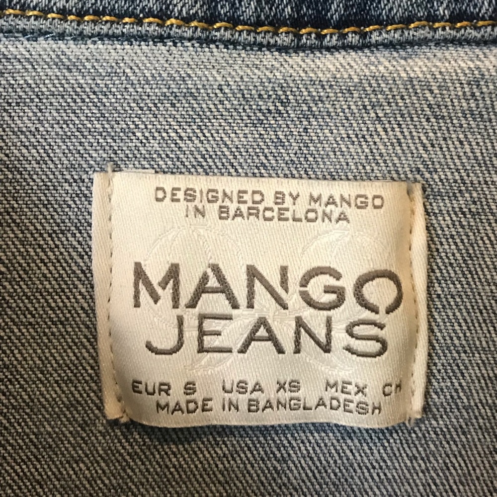 Mango Denim Vest